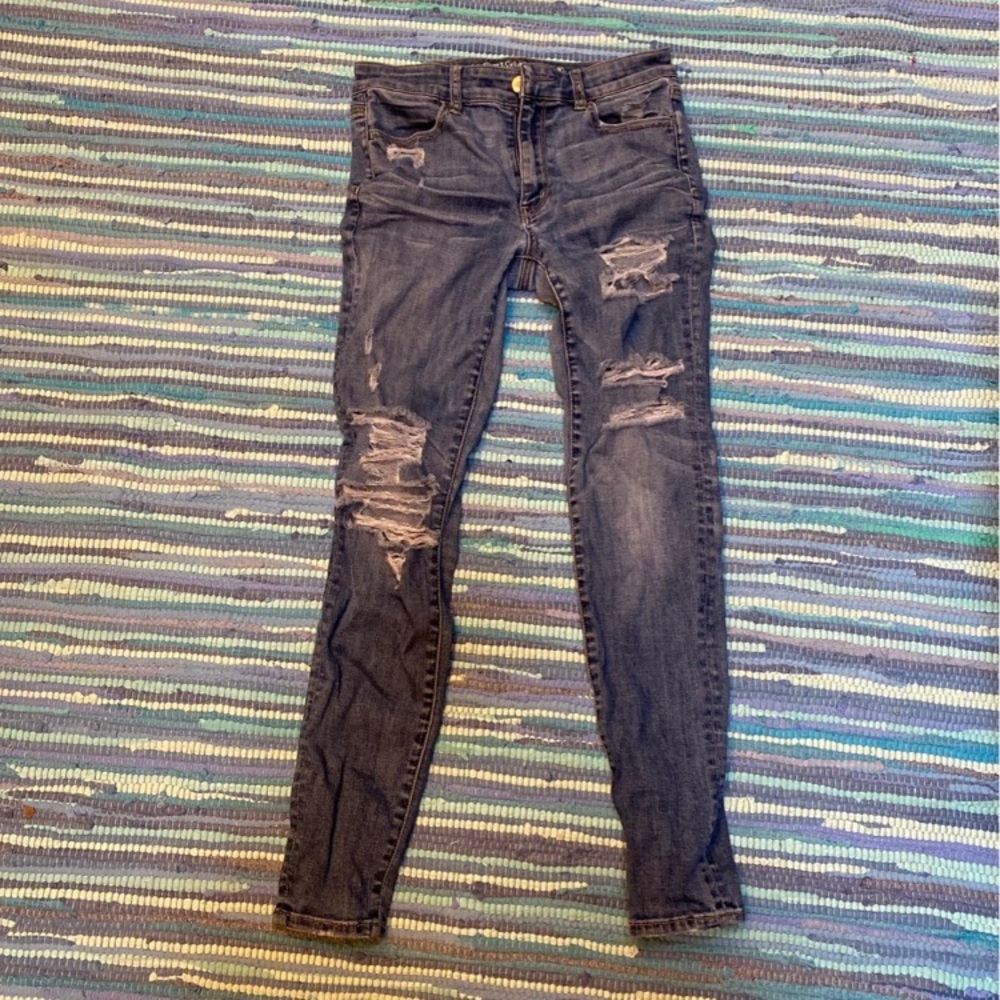 American Eagle size 6 high rise jegging